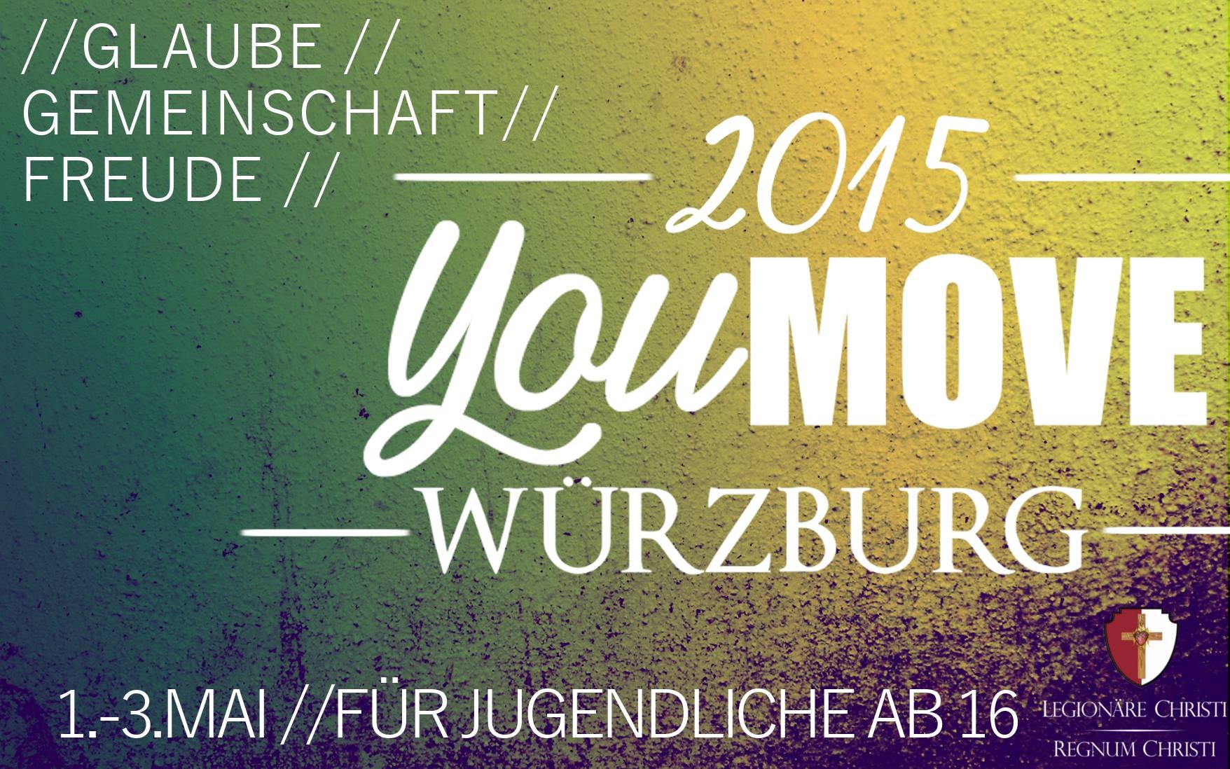 YouMOVE nennt sich das Jugendtreffen des Regnum Christi in Würzburg 